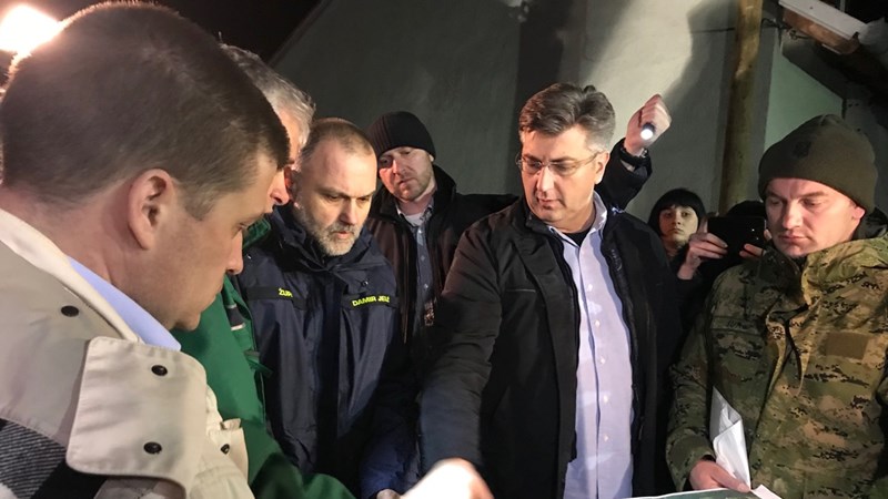 Predsjednik Vlade u Karlovcu obišao područja kojima prijeti ugroza od poplave